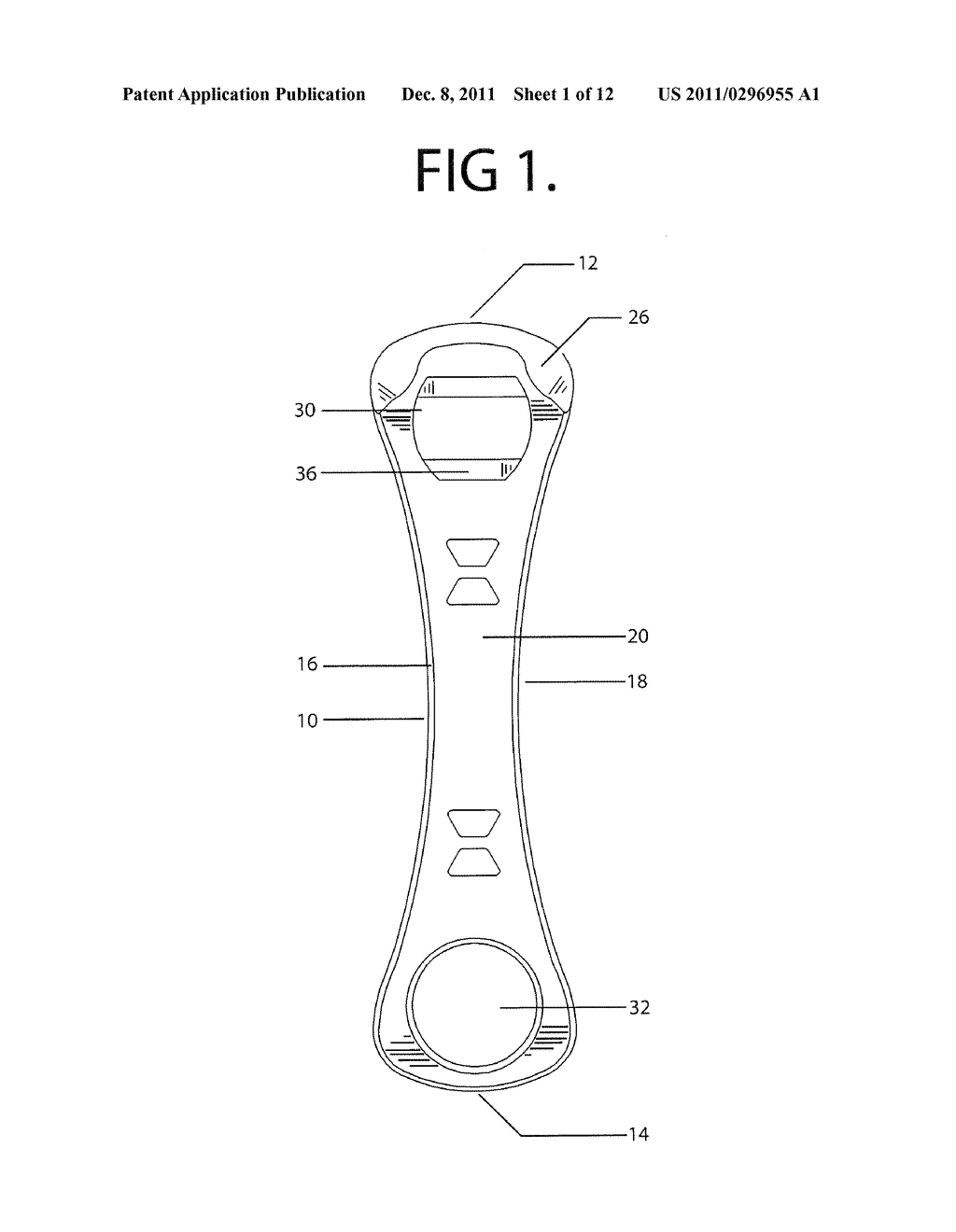 MULTI PURPOSE BEVERAGE CONTAINER OPENER - diagram, schematic, and image 02