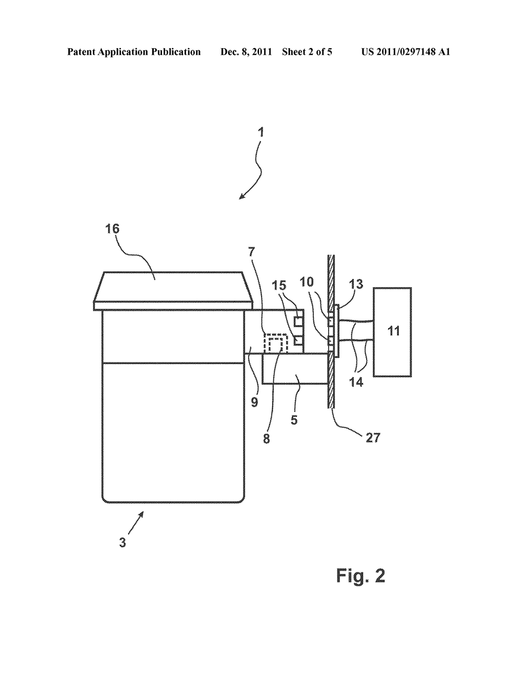 ANESTHESIA SYSTEM WITH DETACHABLE ANESTHETIC DISPENSING DEVICE - diagram, schematic, and image 03