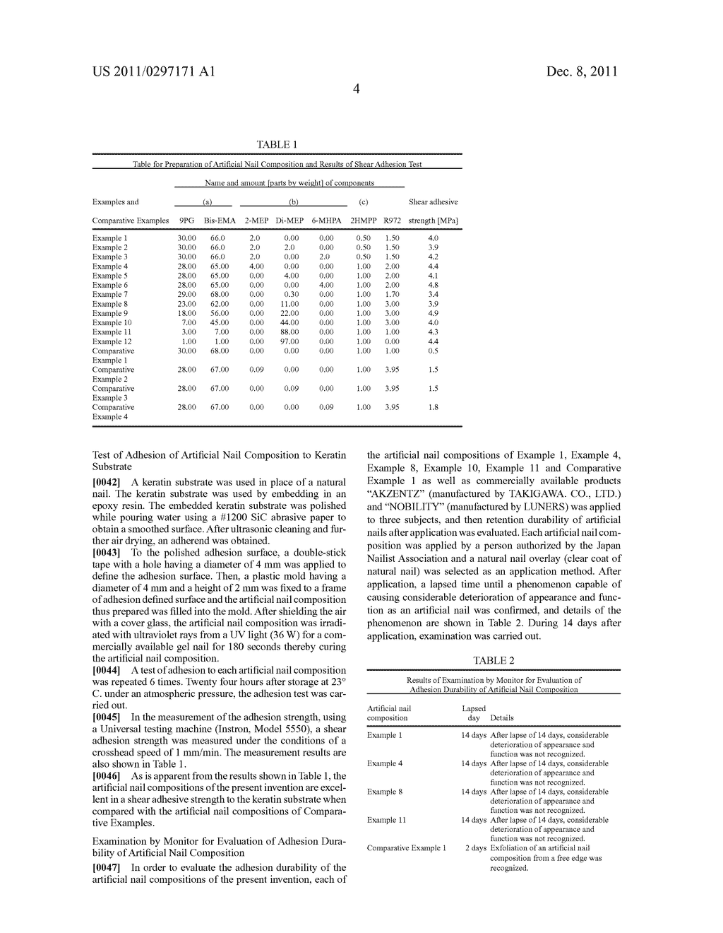 ARTIFICIAL NAIL COMPOSITION HAVING IMPROVED ADHESION PROPERTY - diagram, schematic, and image 05