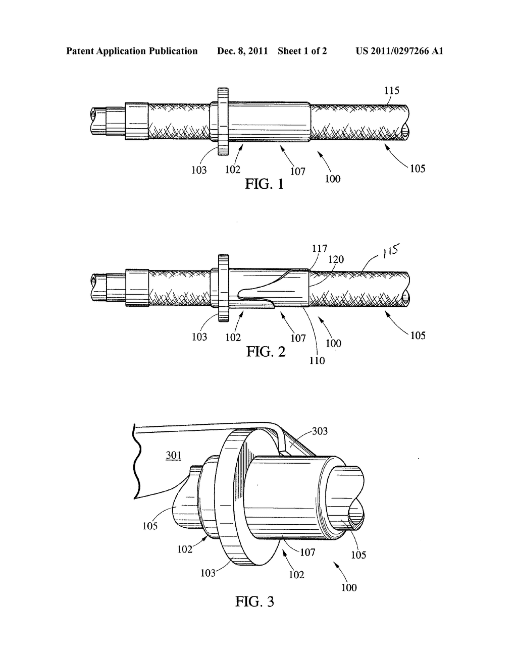 Overmolded standoff and method for abrasion routing protection of a hose - diagram, schematic, and image 02