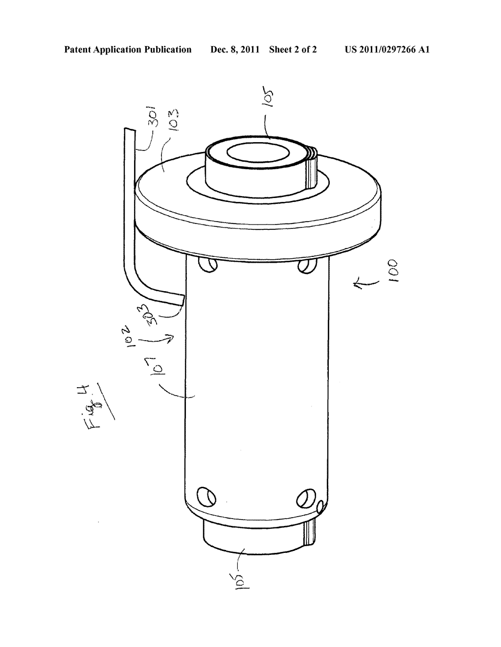 Overmolded standoff and method for abrasion routing protection of a hose - diagram, schematic, and image 03