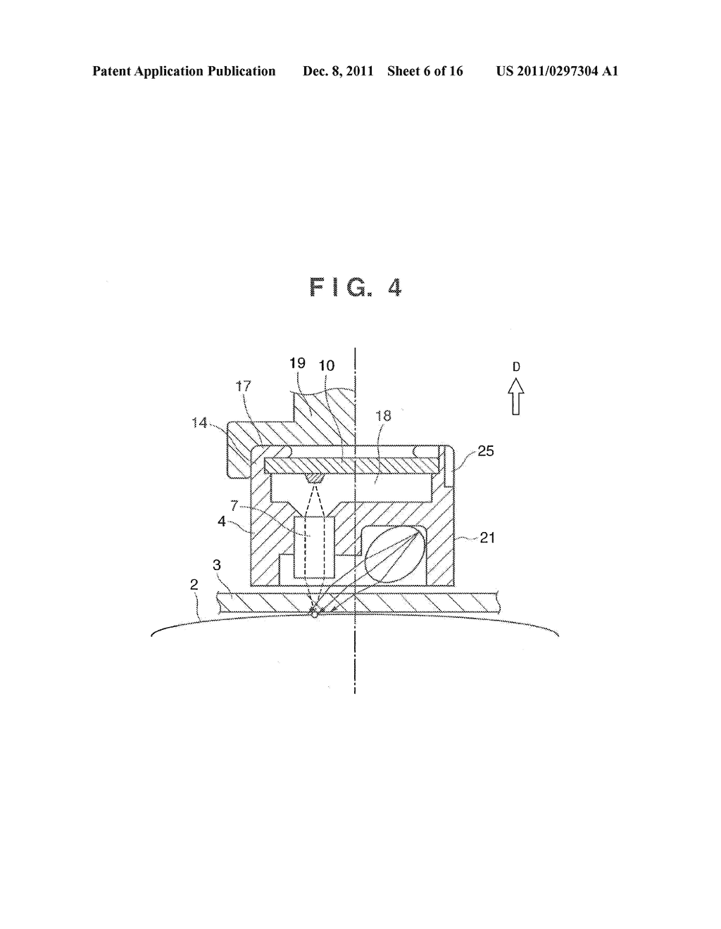 THERMALLY CAULKED COMBINED STRUCTURE, METHOD OF THERMAL CAULKING, AND     IMAGE SENSOR UNIT AND IMAGE READING APPARATUS USING THE SAME - diagram, schematic, and image 07