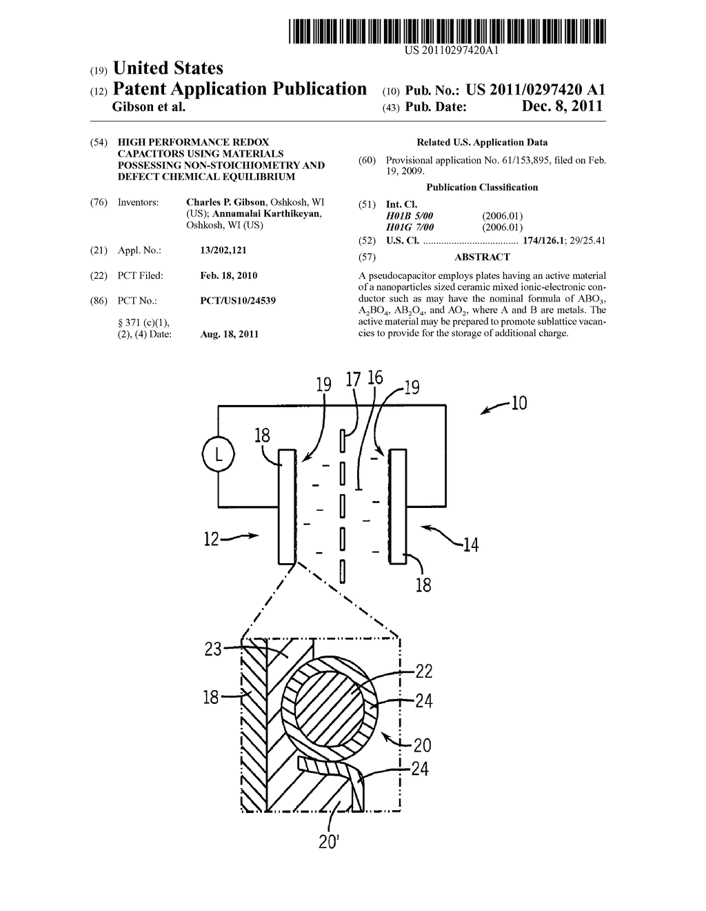 High Performance Redox Capacitors Using Materials Possessing     Non-Stoichiometry and Defect Chemical Equilibrium - diagram, schematic, and image 01