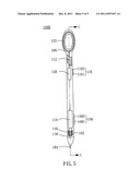 ELECTROMAGNETIC PEN WITH A MULTI-FUNCTIONS TAIL PART diagram and image