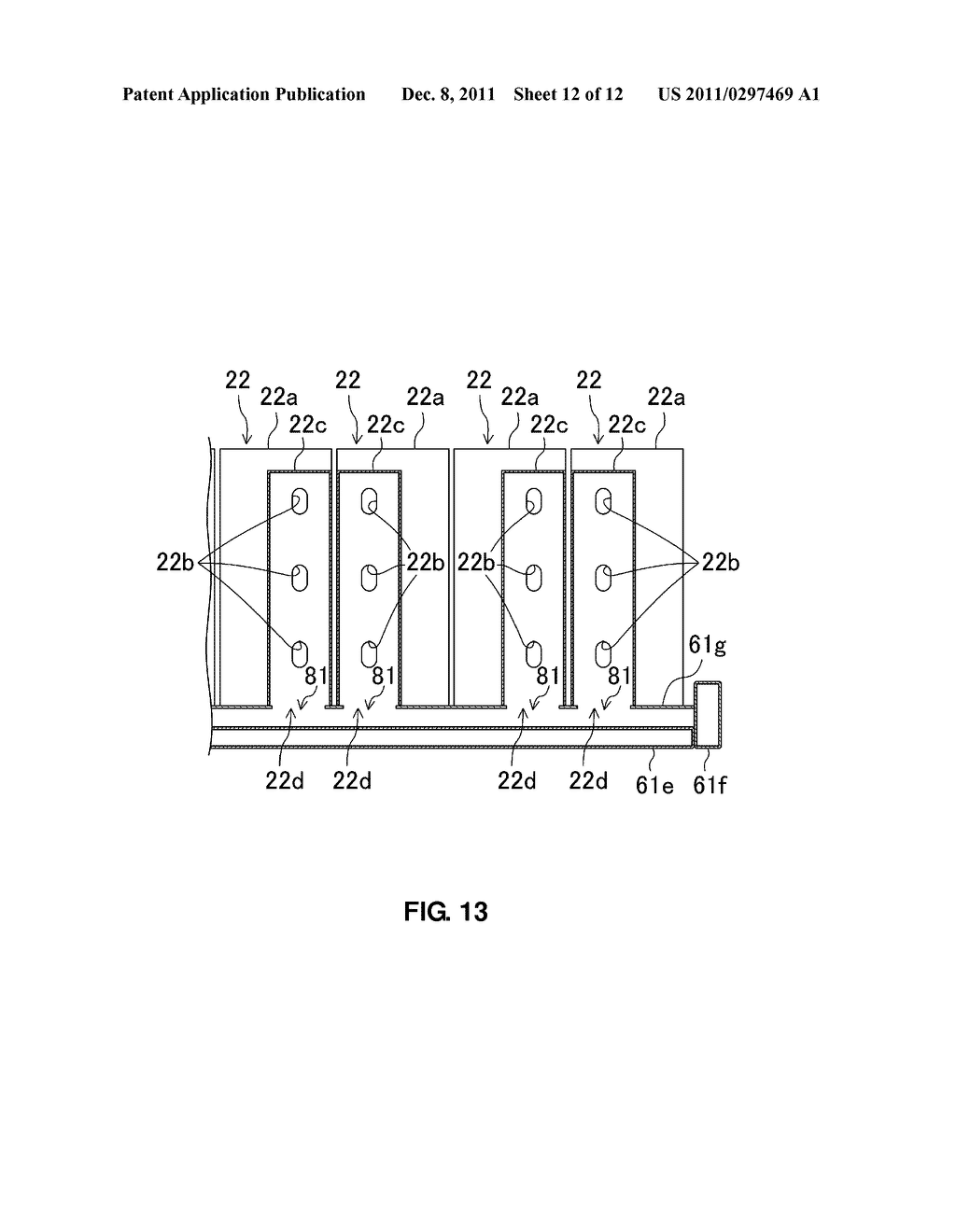 BATTERY MOUNTING STRUCTURE OF ELECTROMOTIVE VEHICLE - diagram, schematic, and image 13