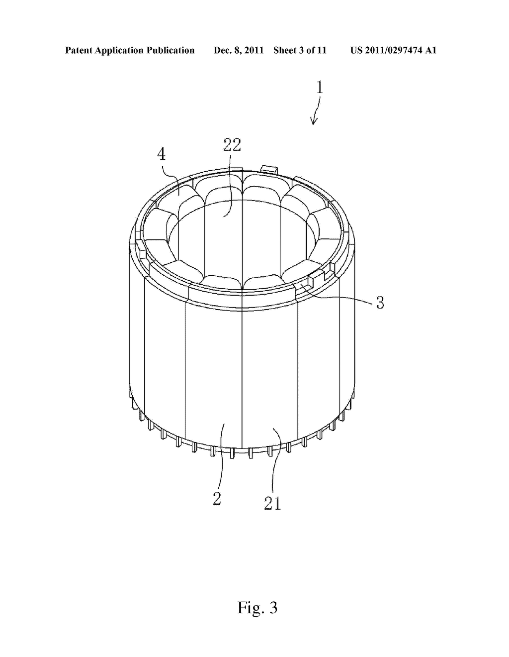 STATOR, BUS BAR UNIT, MOTOR, AND POWER STEERING DEVICE - diagram, schematic, and image 04