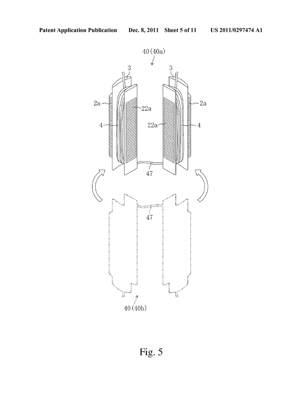 STATOR, BUS BAR UNIT, MOTOR, AND POWER STEERING DEVICE - diagram, schematic, and image 06