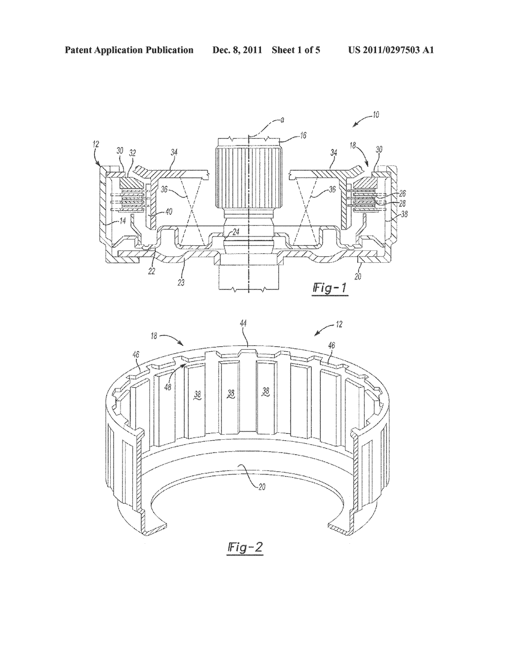 CLUTCH ASSEMBLY WITH FORMED RETENTION RING - diagram, schematic, and image 02