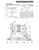 Apparatus for the transfer of a line end of a folder-gluer diagram and image