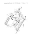 Apparatus for the transfer of a line end of a folder-gluer diagram and image