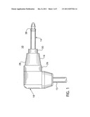 Interchangeable air connector assembly for a pneumatically actuated     switching device diagram and image