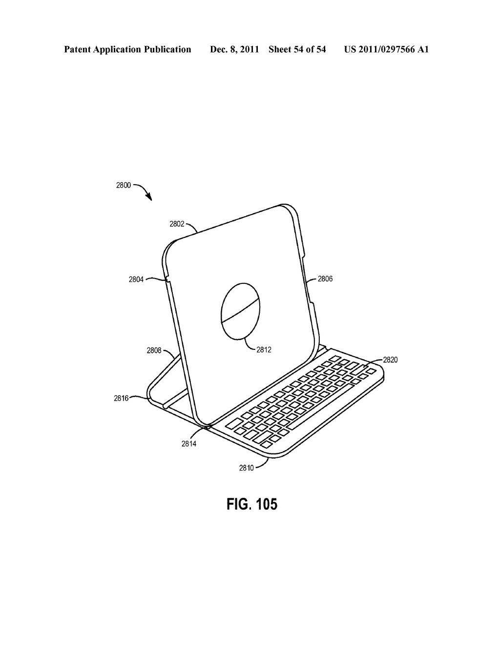 PORTABLE ELECTRONIC DEVICE CASE WITH CLEANING ACCESSORY - diagram, schematic, and image 55