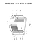 Wafer container with elasticity module diagram and image