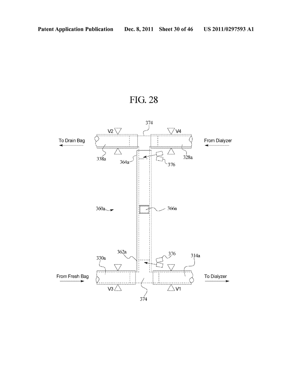 HEMODIALYSIS SYSTEM USING SORBENT AND RESERVOIR - diagram, schematic, and image 31