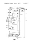 FULLY AUTOMATIC SELF-SERVICE KEY DUPLICATING KIOSK diagram and image