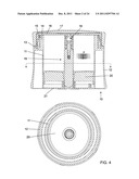 Packaging Element with a Hermetically Solid Dosing Mechanism for     Semi-Solid Products diagram and image