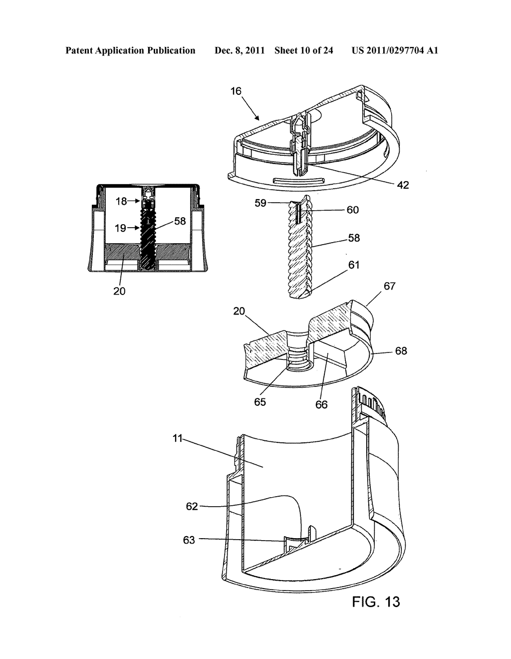 Packaging Element with a Hermetically Solid Dosing Mechanism for     Semi-Solid Products - diagram, schematic, and image 11