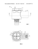 Swivel Adapter for an Irrigation Valve diagram and image