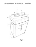 Thickness Detecting Safety Shredder diagram and image