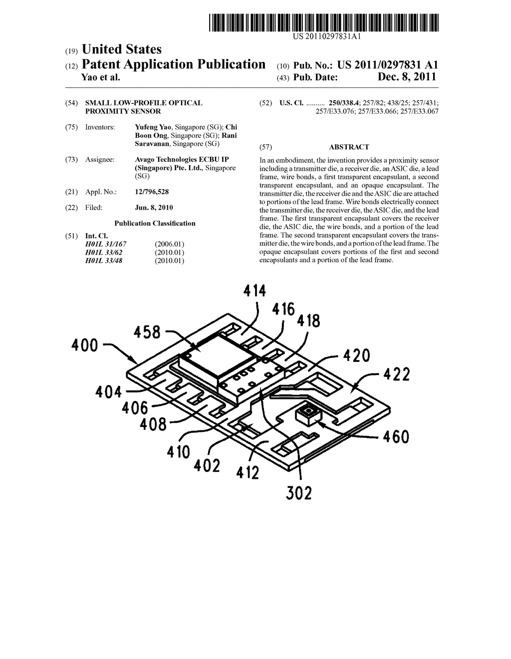 Small Low-Profile Optical Proximity Sensor - diagram, schematic, and image 01