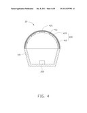 FLUORESCENT STRUCTURE AND METHOD FOR FORMING THE FLUORESCENT STRUCTURE AND     LED PACKAGE USING THE SAME diagram and image