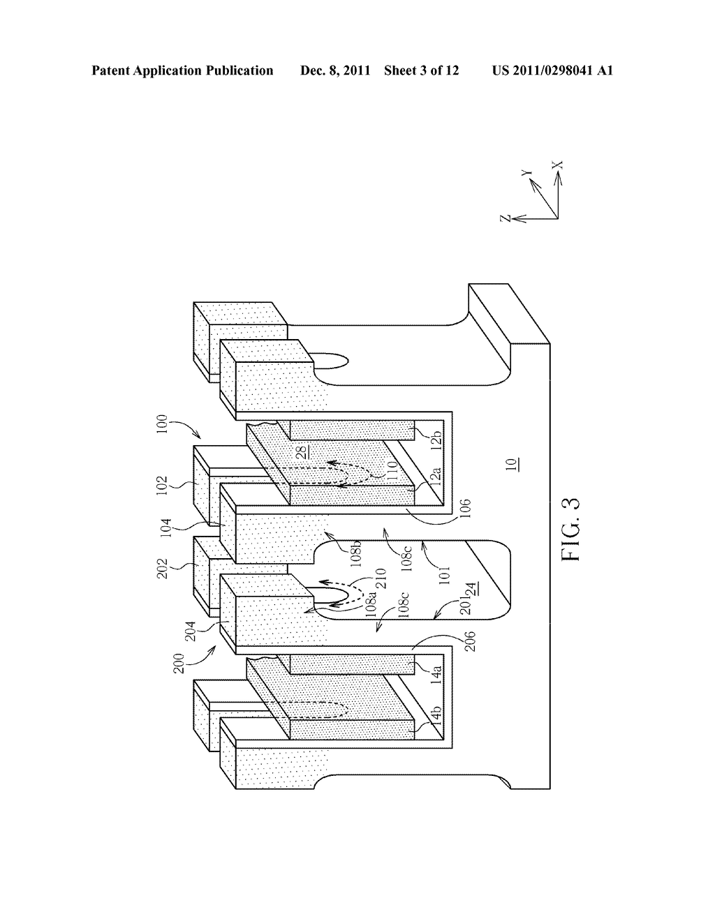 SINGLE-GATE FINFET AND FABRICATION METHOD THEREOF - diagram, schematic, and image 04