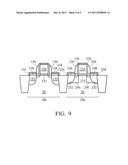 CMOS Device with Raised Source and Drain Regions diagram and image