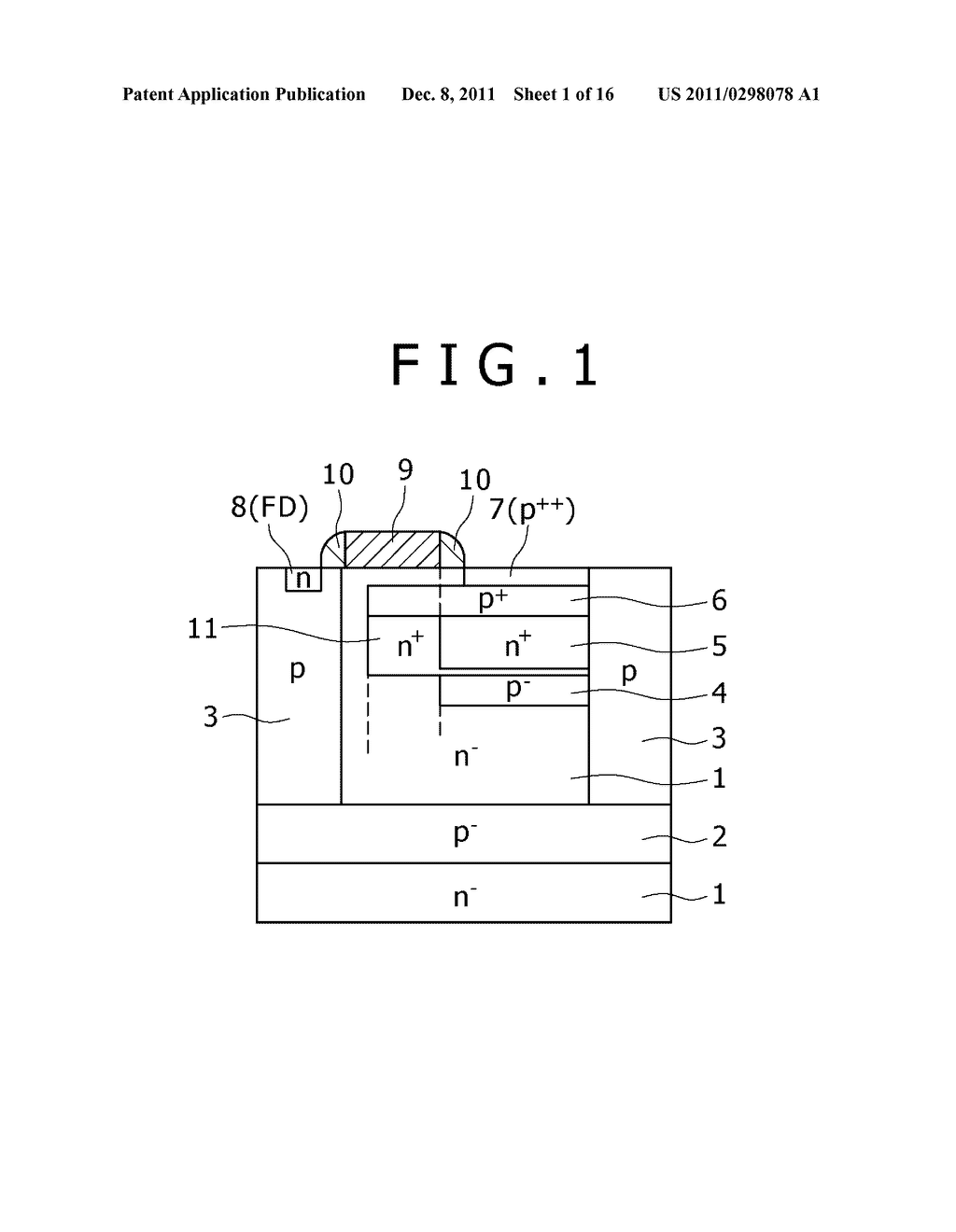 METHOD FOR PRODUCTION OF SOLID-STATE IMAGING ELEMENT, SOLID-STATE IMAGING     ELEMENT, AND IMAGING APPARATUS - diagram, schematic, and image 02