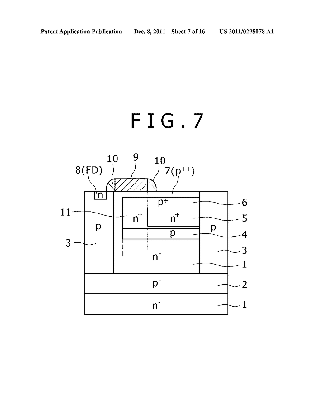 METHOD FOR PRODUCTION OF SOLID-STATE IMAGING ELEMENT, SOLID-STATE IMAGING     ELEMENT, AND IMAGING APPARATUS - diagram, schematic, and image 08