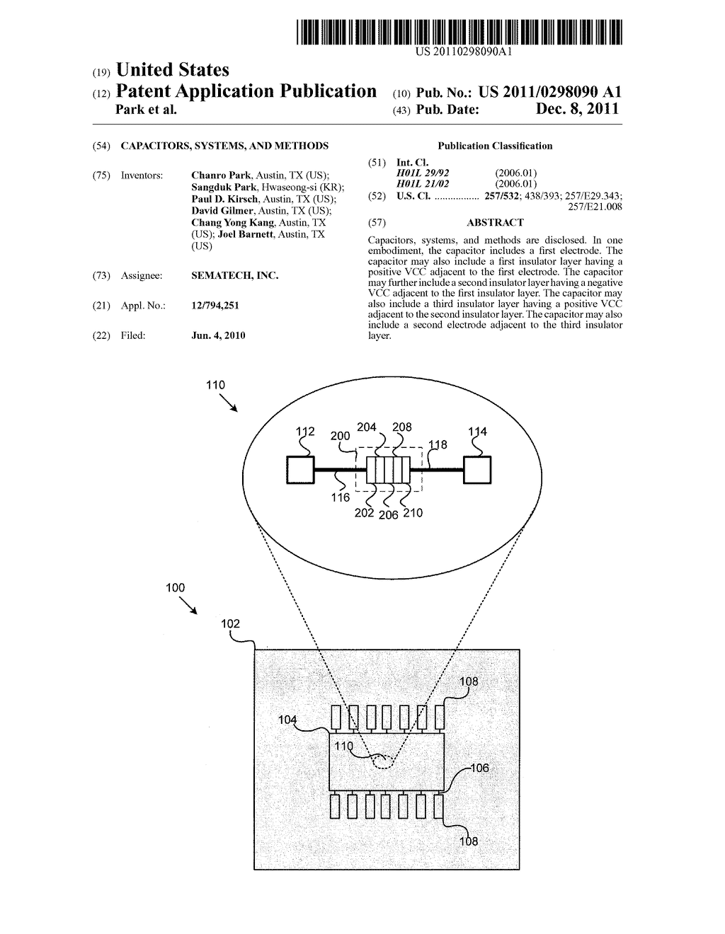 Capacitors, Systems, and Methods - diagram, schematic, and image 01