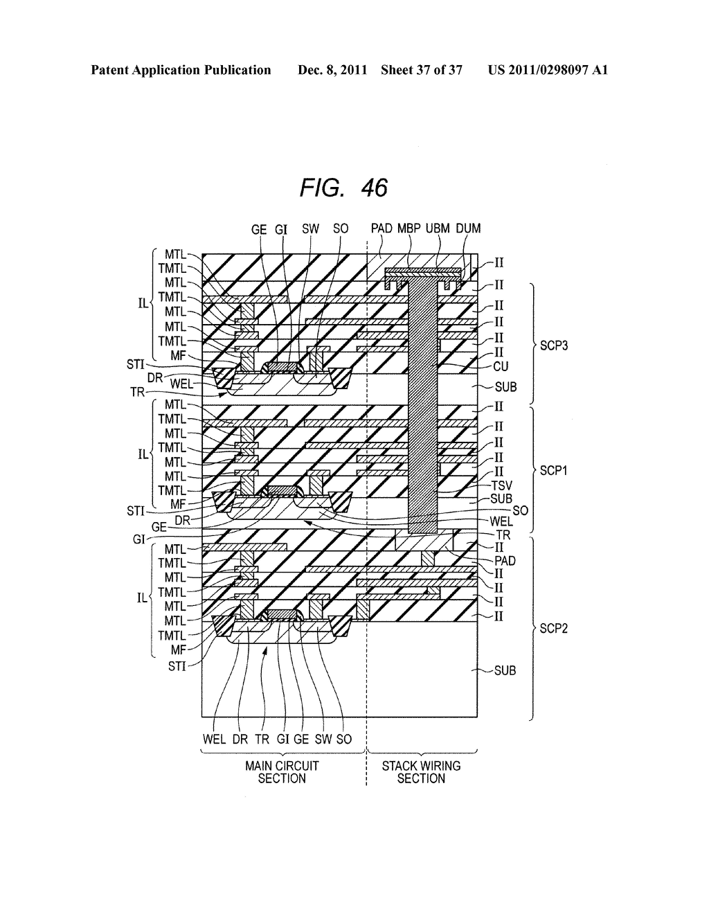 SEMICONDUCTOR DEVICE AND METHOD FOR MANUFACTURING THE SAME - diagram, schematic, and image 38