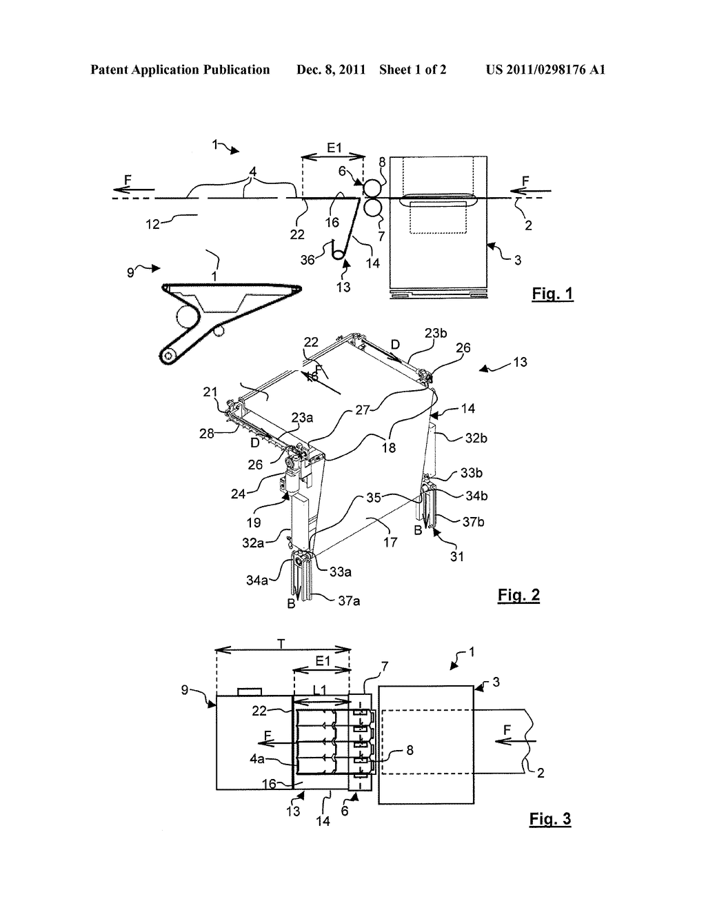 TRANSFER DEVICE FOR FLAT SUBSTRATE IN A PACKAGING PRODUCTION MACHINE - diagram, schematic, and image 02