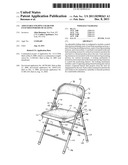 Adjustable Folding Chair for Extended Periods of Seating diagram and image