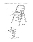 Adjustable Folding Chair for Extended Periods of Seating diagram and image