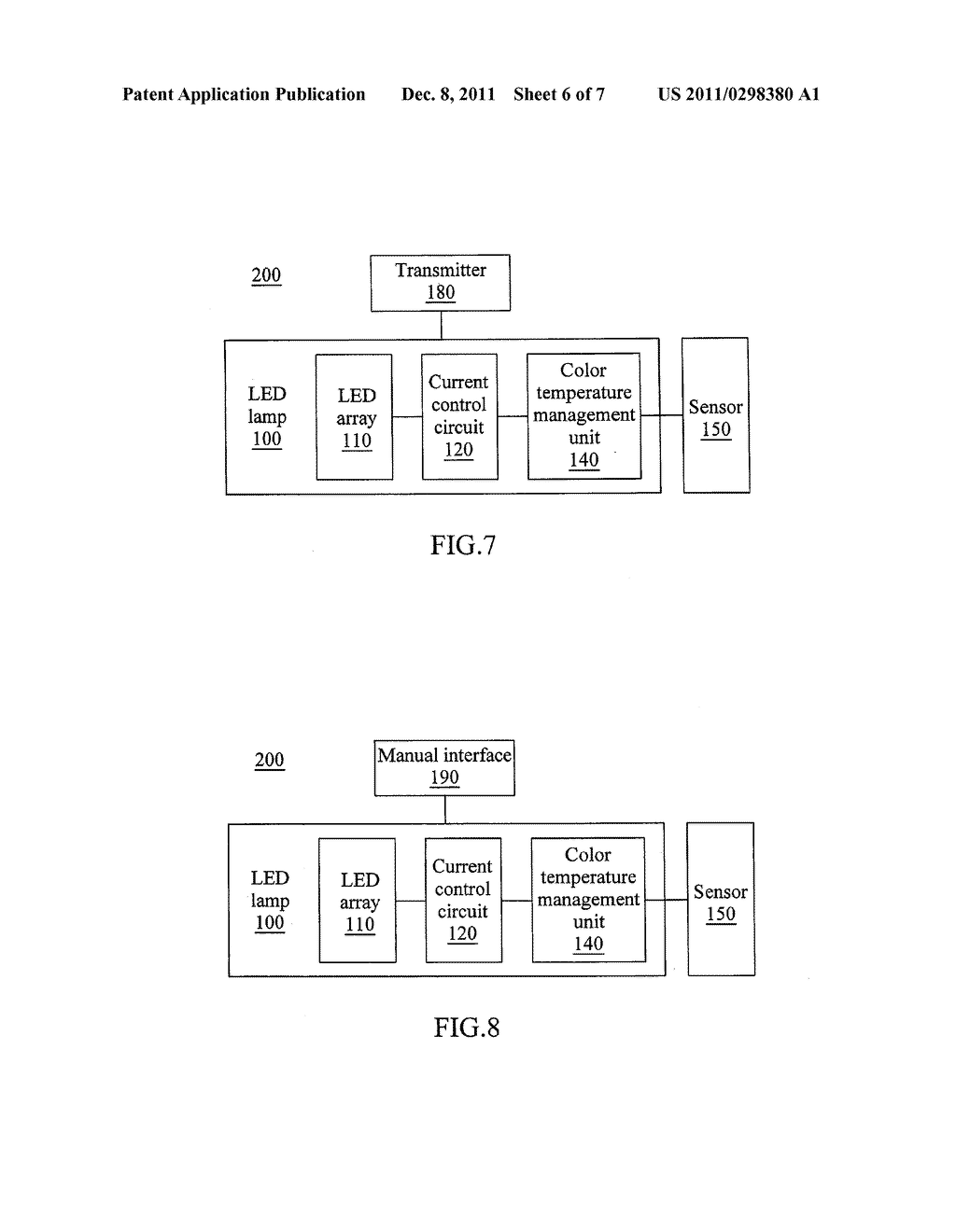 REPORT SYSTEM AND METHOD USING LIGHT-EMITTING DIODE LAMP - diagram, schematic, and image 07