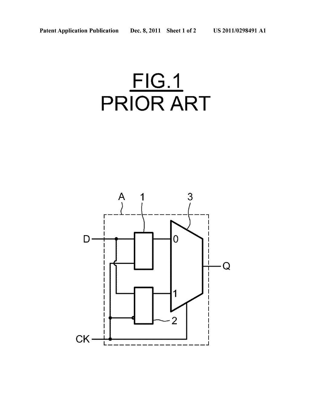 Dual-Edge Register and the Monitoring Thereof on the Basis of a Clock - diagram, schematic, and image 02