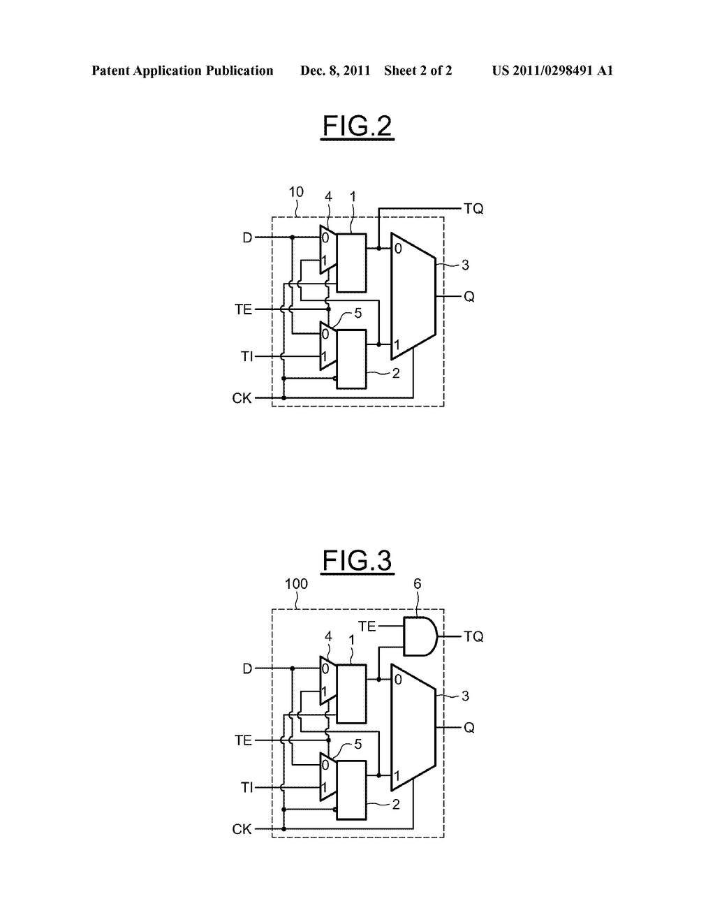 Dual-Edge Register and the Monitoring Thereof on the Basis of a Clock - diagram, schematic, and image 03