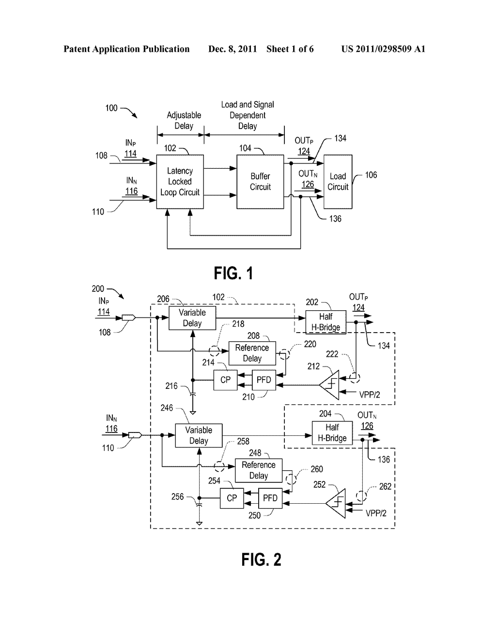 TIME-SHARED LATENCY LOCKED LOOP CIRCUIT FOR DRIVING A BUFFER CIRCUIT - diagram, schematic, and image 02