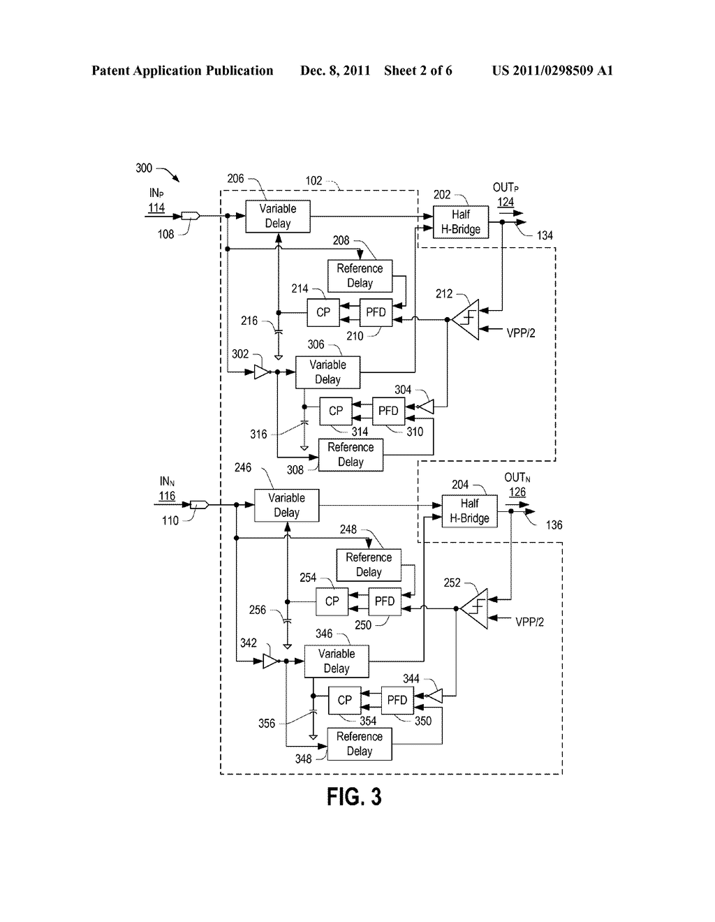 TIME-SHARED LATENCY LOCKED LOOP CIRCUIT FOR DRIVING A BUFFER CIRCUIT - diagram, schematic, and image 03