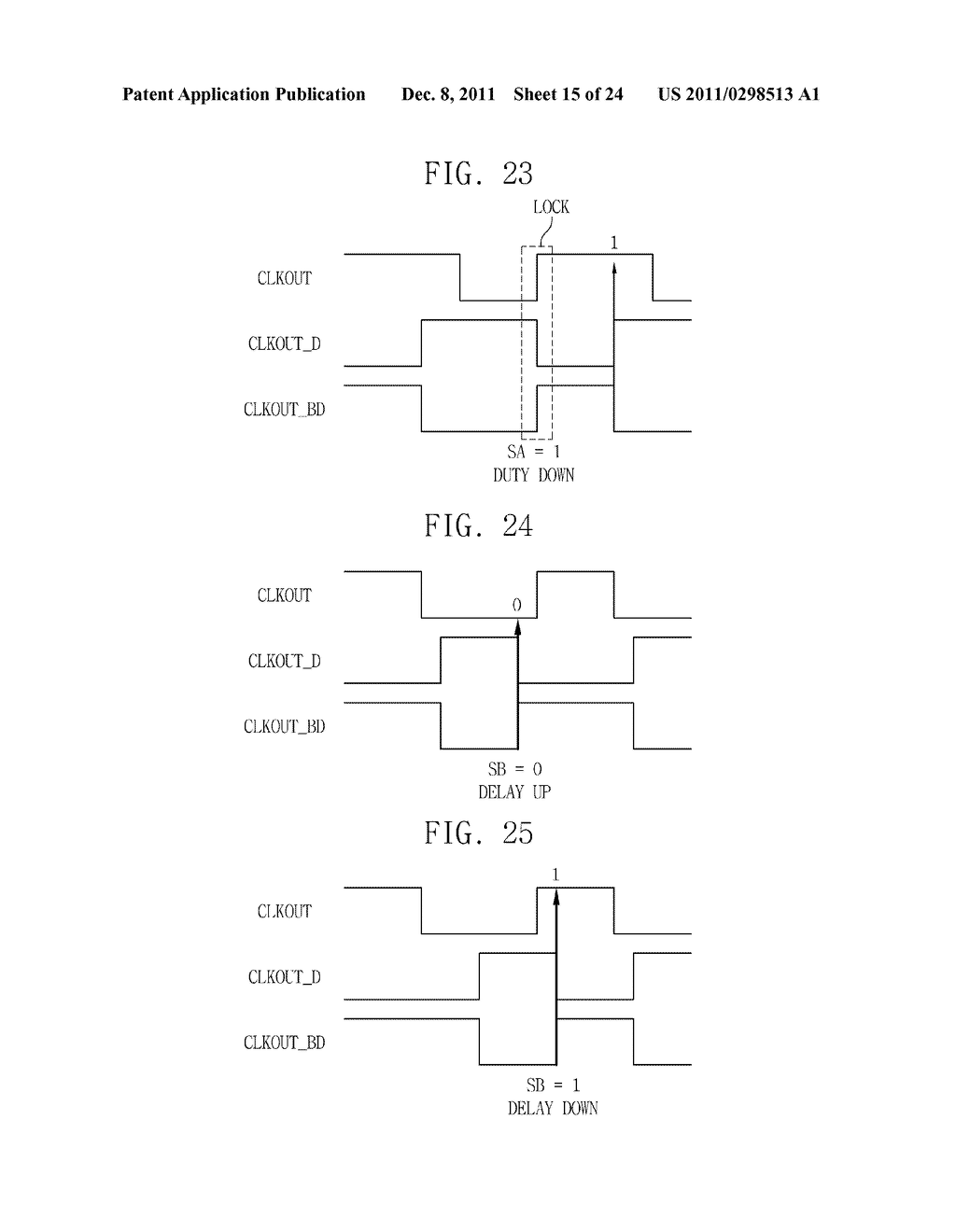 DUTY CORRECTING CIRCUIT, DELAY-LOCKED LOOP CIRCUIT AND METHOD OF     CORRECTING DUTY - diagram, schematic, and image 16