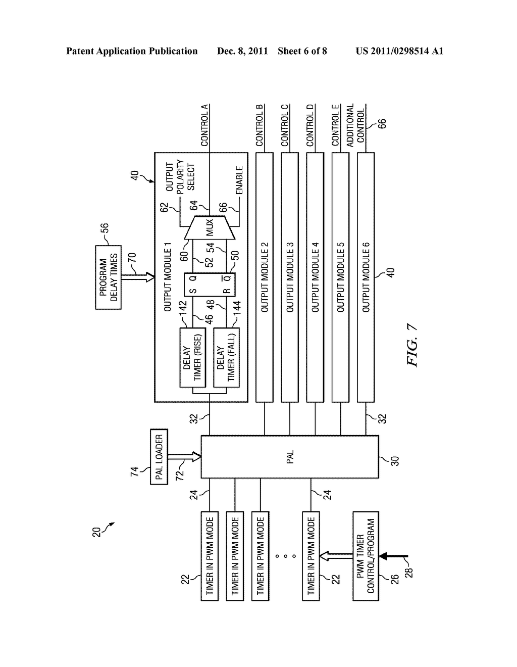 PWM SIGNAL GENERATOR FOR DIGITAL CONTROLLED POWER SUPPLY - diagram, schematic, and image 07