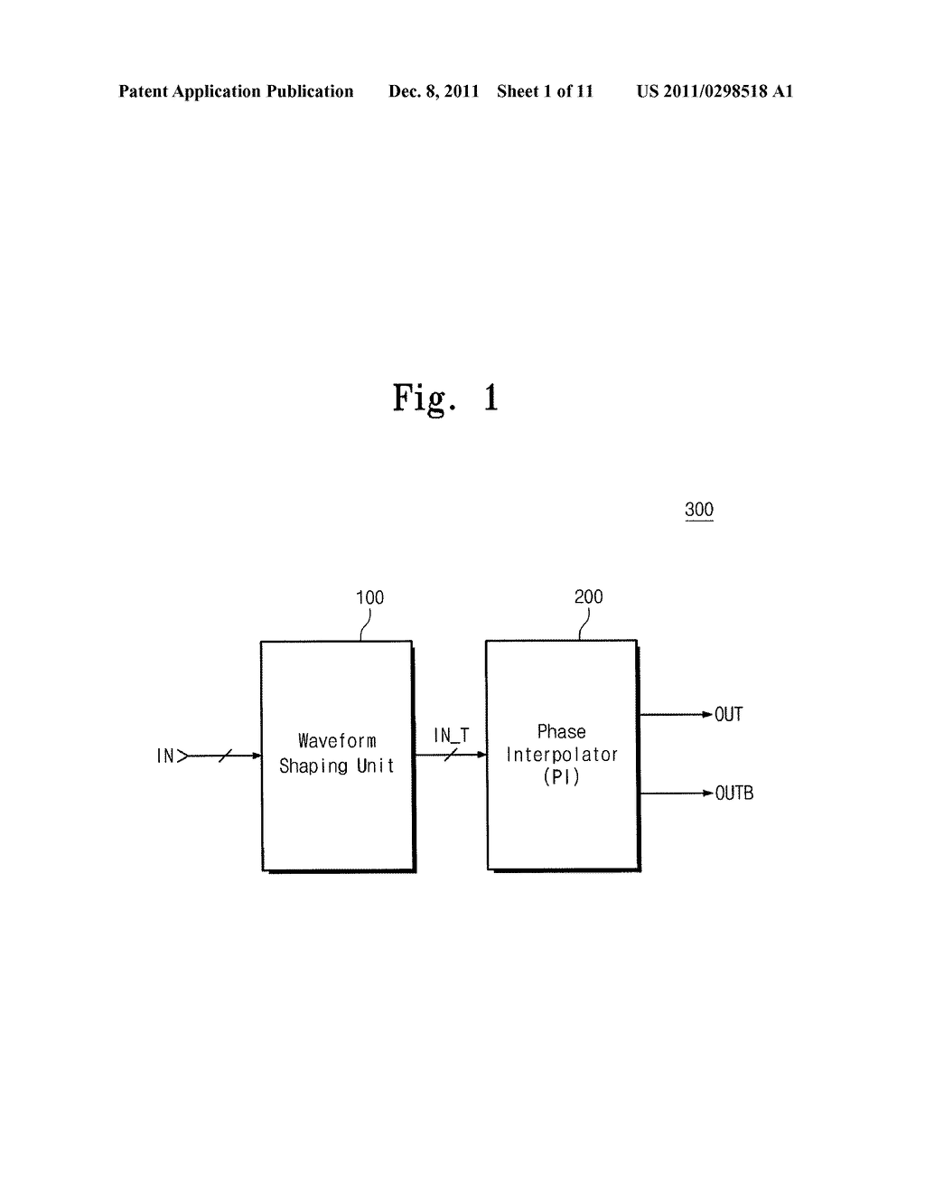 PHASE INTERPOLATION CIRCUIT SUITABLE FOR WIDE RANGE FREQUENCY INPUT AND     OUTPUT CHARACTERISTICS STABILIZING METHOD THEREOF - diagram, schematic, and image 02