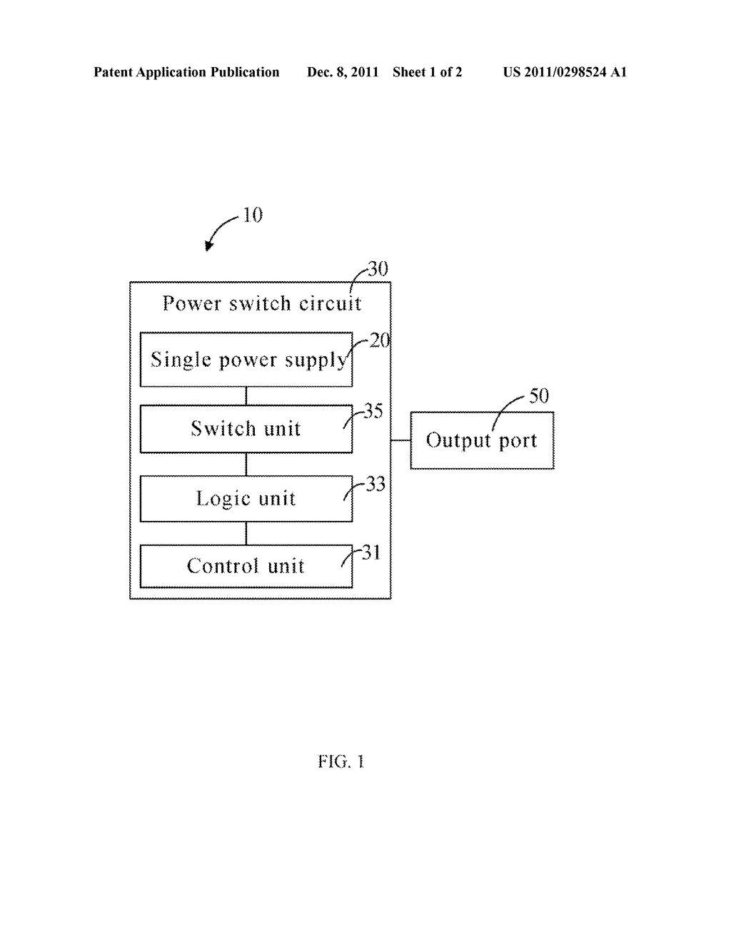 POWER SWITCH CIRCUIT - diagram, schematic, and image 02