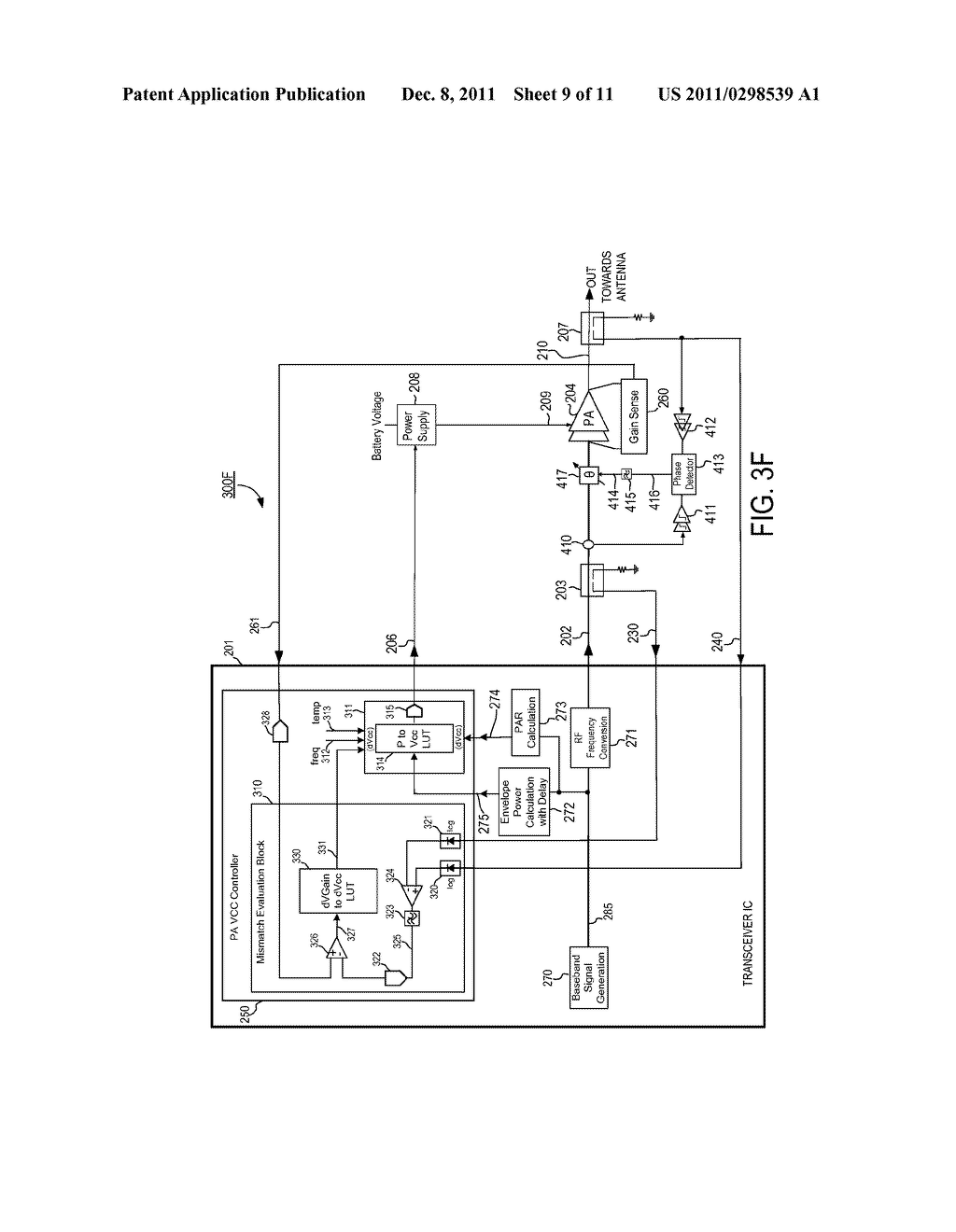 RF POWER AMPLIFIER CIRCUIT WITH MISMATCH TOLERANCE - diagram, schematic, and image 10