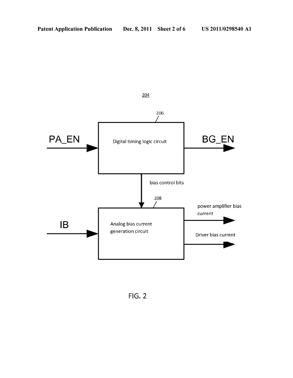 SYSTEM AND  METHOD FOR CONTROLLING A POWER AMPLIFIER USING A PROGRAMMABLE     RAMP CIRCUIT - diagram, schematic, and image 03