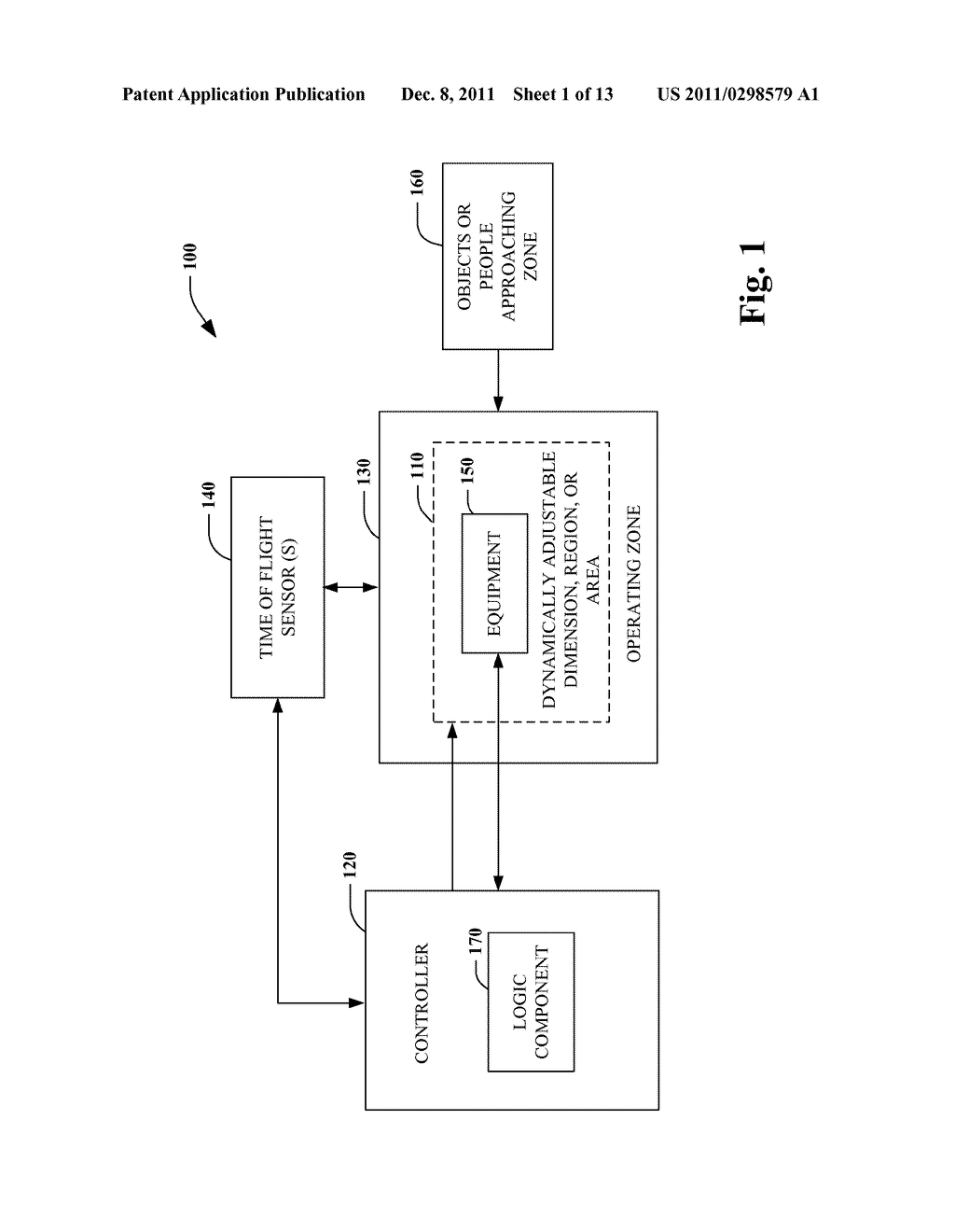 DYNAMICALLY ADAPTABLE SAFETY ZONES - diagram, schematic, and image 02