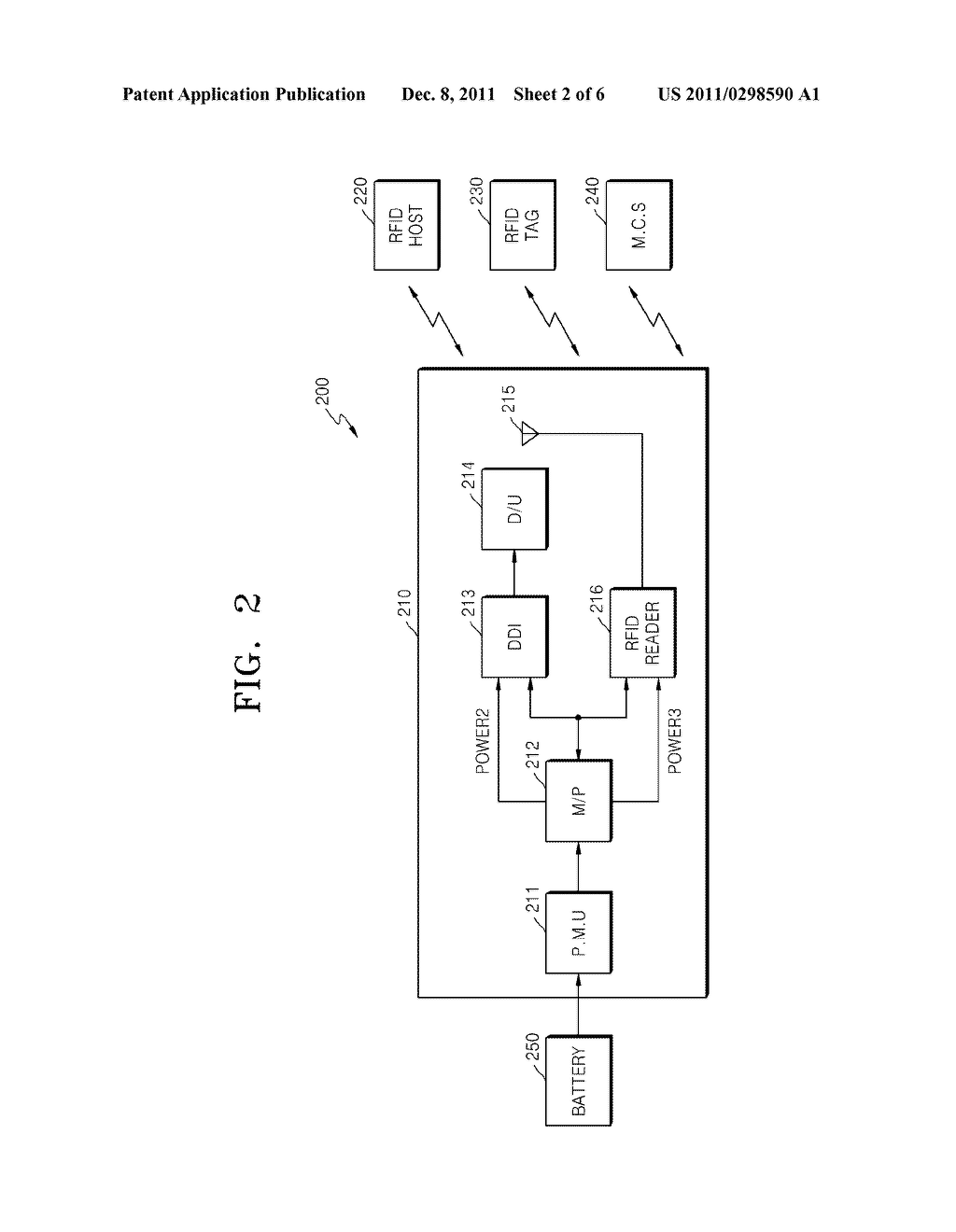 APPARATUS COMPRISING DISPLAY DRIVING INTEGRATED CIRCUIT AND     RADIO-FREQUENCY IDENTIFICATION READER - diagram, schematic, and image 03