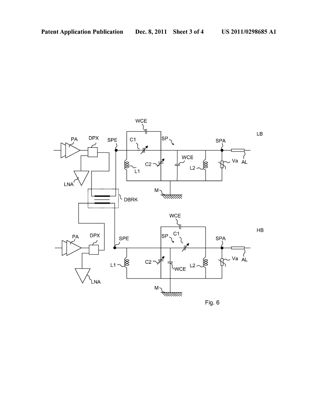 Impedance Adjustment Circuit for Adjusting Planar Antennas - diagram, schematic, and image 04