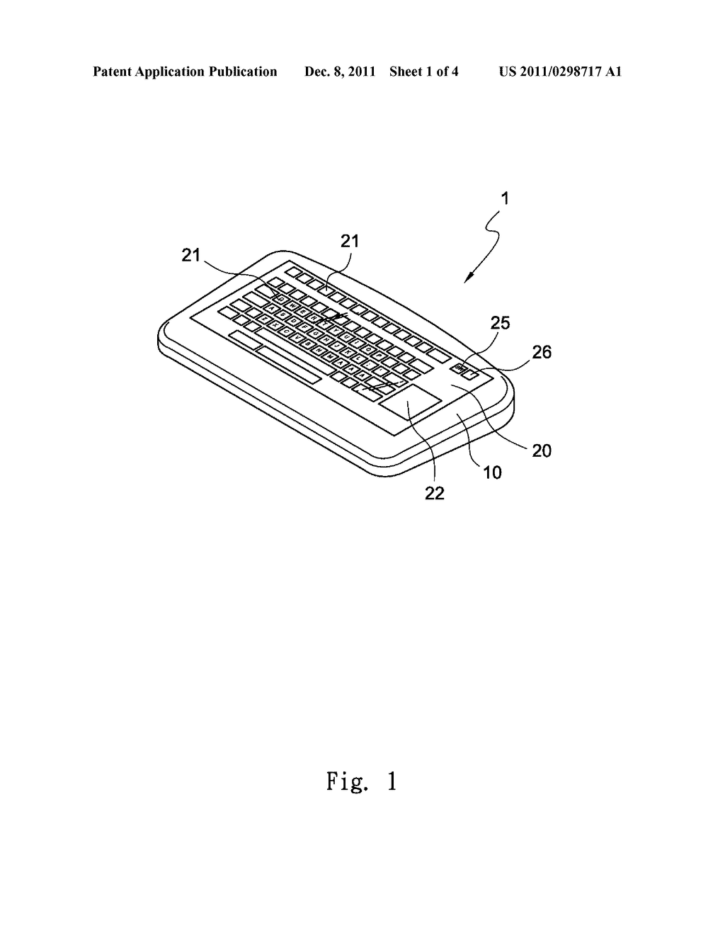 KEYBOARD WITH REPLACEABLE LAYOUT SHEET - diagram, schematic, and image 02
