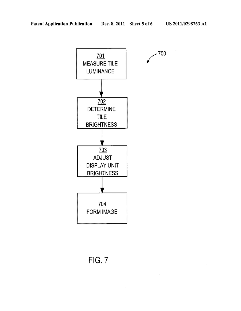 NEIGHBORHOOD BRIGHTNESS MATCHING FOR UNIFORMITY IN A TILED DISPLAY SCREEN - diagram, schematic, and image 06